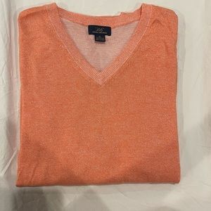 Brooks brothers vneck sweater
